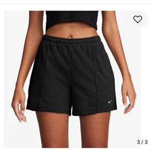 Nike Sportswear Chill Terry Mid-Rise 4" French Terry Shorts 'Black Size S